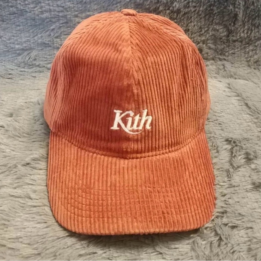Kith Corduroy Cap in Warm Rust